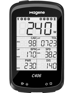 Велокомпьютер Magene C406, черный