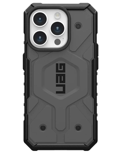 Чехол Pathfinder MagSafe для iPhone 15 Pro, серый Uag