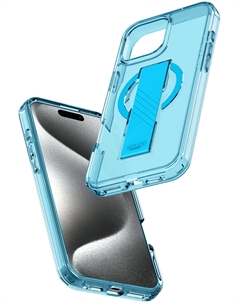 Чехол GRIP IT MagSafe для iPhone 16 Pro, голубой Avana