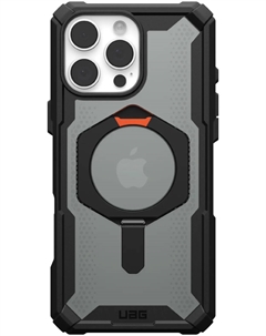 Чехол Plasma XTE MagSafe для iPhone 16 Pro Max, черный+оранжевый Uag