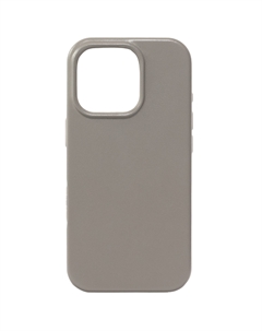 Чехол hello, world! для iPhone 16 Pro, натуральная кожа, серый Restore: