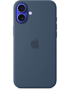 Чехол для iPhone 16 Plus Silicone MagSafe, «синий деним» Apple