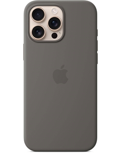 Чехол для iPhone 16 Pro Max Silicone with MagSafe, серый Apple