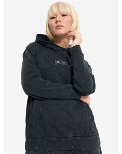 Худи женское оверсайз, Черный Kappa