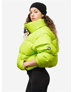 Пуховик женский оверсайз, Зеленый Jumkey
