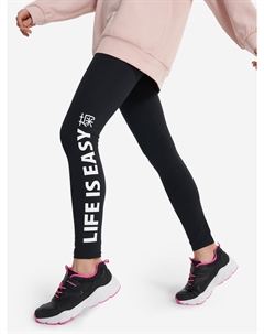 Легинсы для девочек, Черный Demix