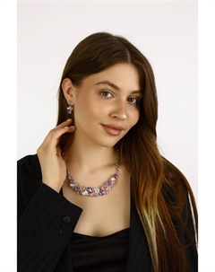 Набор 2 предмета: серьги, колье Qf