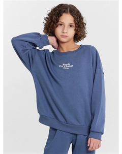 Свитшот для мальчиков синий с надписью Mark formelle