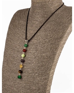 Колье оберег Бусики-колечки