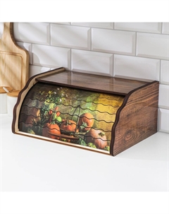 Хлебница деревянная Доляна