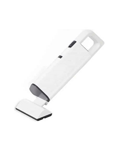 ZDK Щетка-пылесос мини Smart белая портативная, беспроводная, для уборки за животными Zdk