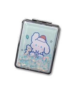 Зеркало складное "Dog lucky green" с увеличением Ilikegift