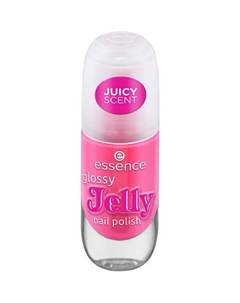Лак-желе для ногтей Glossy Jelly Nail Polish Essence