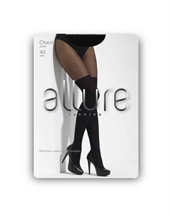 Колготки с имитацией гольфин Charm 40 ден nero Allure