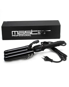 MASTER Щипцы MP-019 тройные 25 мм терморегулирующие керамико-турмалиновым покрытием Мастер