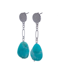 Серьги, Коллекция Atlantide, с амазонитом Lanzerotti