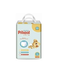 Подгузники-трусики L (11-16 кг.) Pikool