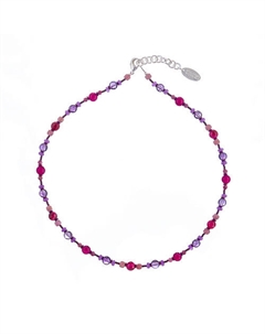 Колье, Monroe, аметист, тигровый глаз, агат, турмалин Lanzerotti