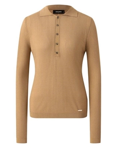 Поло из вискозы Dsquared2