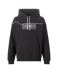 Хлопковое худи Hugo blue