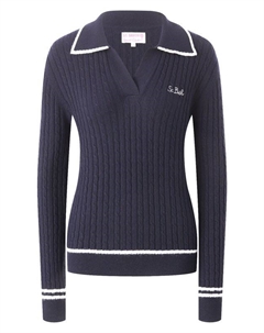 Пуловер из шерсти и вискозы Mc2 saint barth