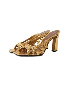 Кожаные мюли Gz Mya Cage 90 Giuseppe zanotti design