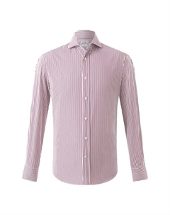 Хлопковая рубашка Brunello cucinelli