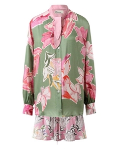 Пижама из хлопка и шелка Any wowzers