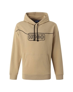 Хлопковое худи Hugo blue