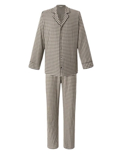 Пижама из хлопка и шерсти Zimmerli