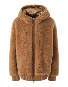 Бомбер из шерсти и шелка Mvst