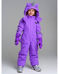 Комбинезон текстильный с полиуретановым покрытием для девочек Playtoday kids