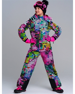 Комбинезон текстильный с полиуретановым покрытием для девочек Playtoday tween