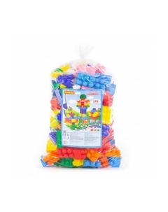 Конструктор "Великан" 198 деталей в мешке 7727 Полесье