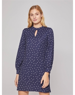 Короткое платье в горошек Zolla