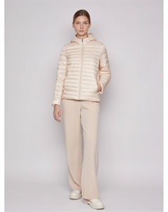 Утеплённая стёганая куртка с капюшоном Zolla