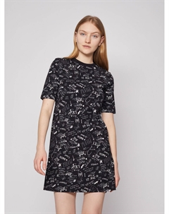 Принтованное платье-футболка Zolla