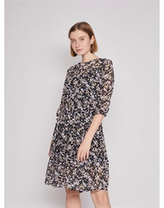 Шифоновое платье с цветочным принтом Zolla