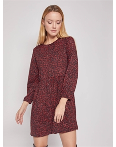 Платье миди с принтом Zolla