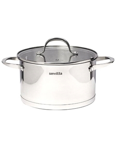 Кастрюля с крышкой Rigoroso, 3.3 литра (Sr0108) Servitta