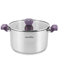 Кастрюля с крышкой Viola, 2.3 л (Sr0298) Servitta
