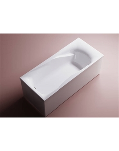 Ванна из литьевого мрамора Вега Люкс 170x80 01010003 белая глянцевая Astra form