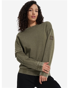 Свитшот женский Discover, Зеленый Demix