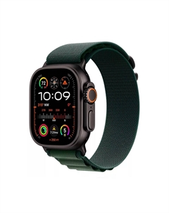 Смарт-часы Watch Ultra 2 (2024) 49mm Black Titanium Case with Dark Green Alpine Loop (L) Apple