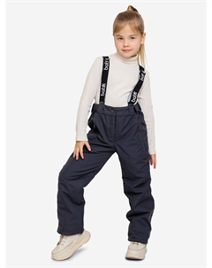 Брюки для девочки Лиа чугунный, Черный Batik