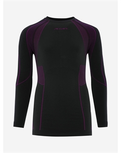 Термобельё верх Polar Bear Sport Long Sleeve Shirt Jr Black/Cyclamen, Черный Accapi