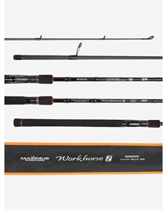Удилище спиннинговое WORKHORSE-Z, Черный Maximus