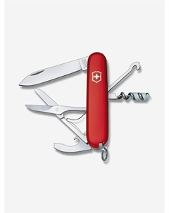 Складной нож Compact, функций: 15, 91мм, красный, коробка картонная, 1.3405, Красный Victorinox
