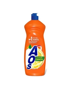 Гель средство для мытья посуды Лимон 900 Aos