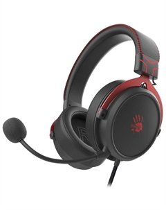 Компьютерная гарнитура A4Tech Bloody M590i, красный/черный, 1 м, мониторные, USB (M590I SPORTS RED) A4tech